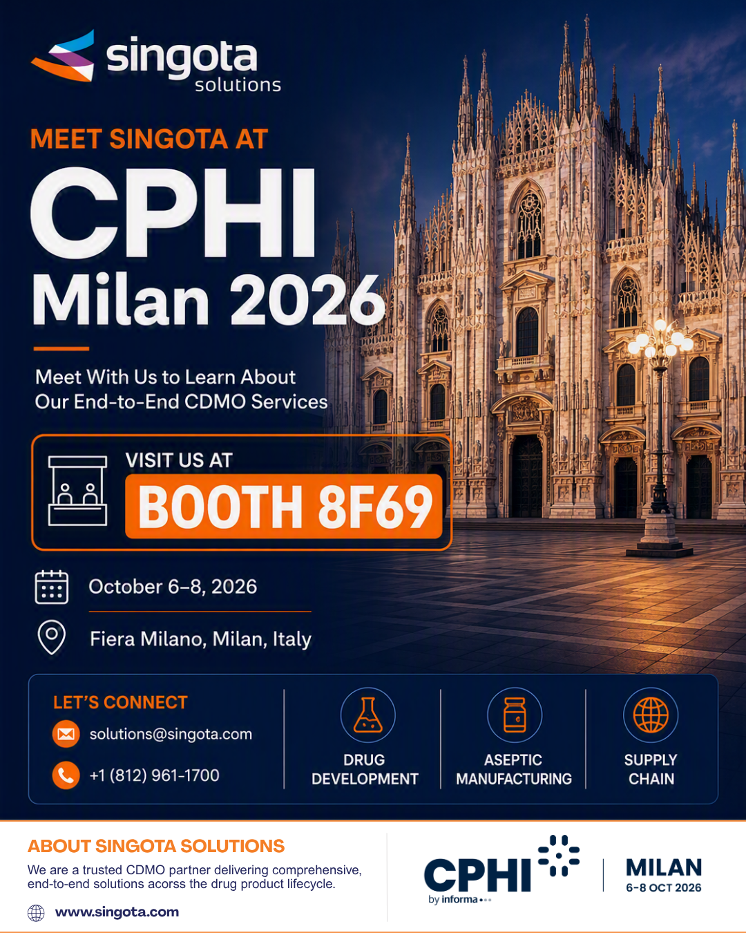 cphi milan campaign flyer - Singota Solutions - Singota Solutions cphi milan campaign flyer cphi milan campaign flyer